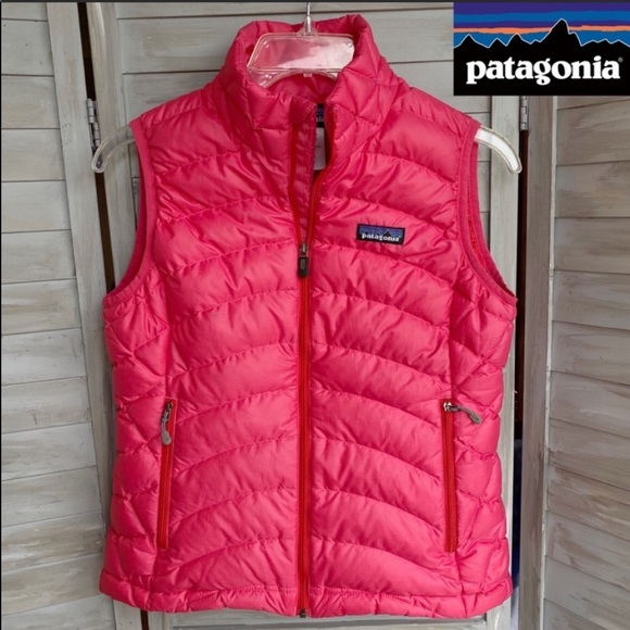Patagonia Jackets & Blazers - Patagonia XS coral goose down sweater vest 84627